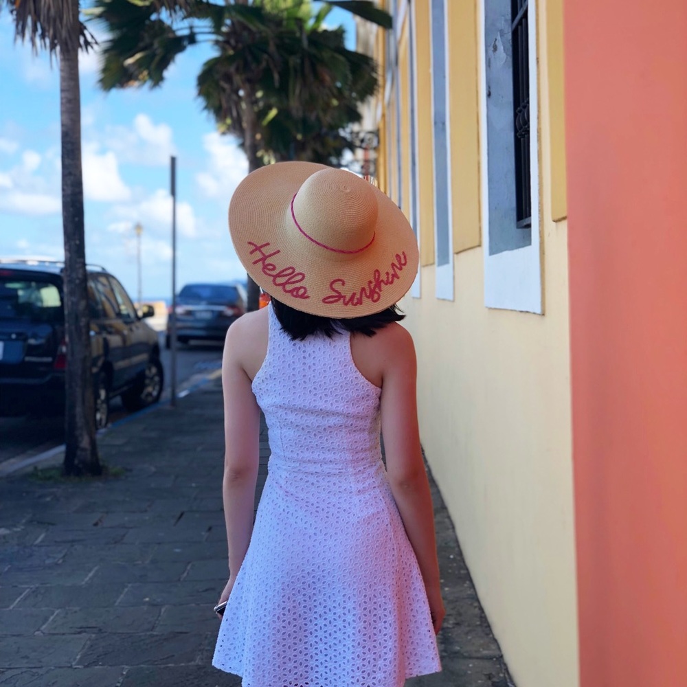 Hello Sunshine summer hat